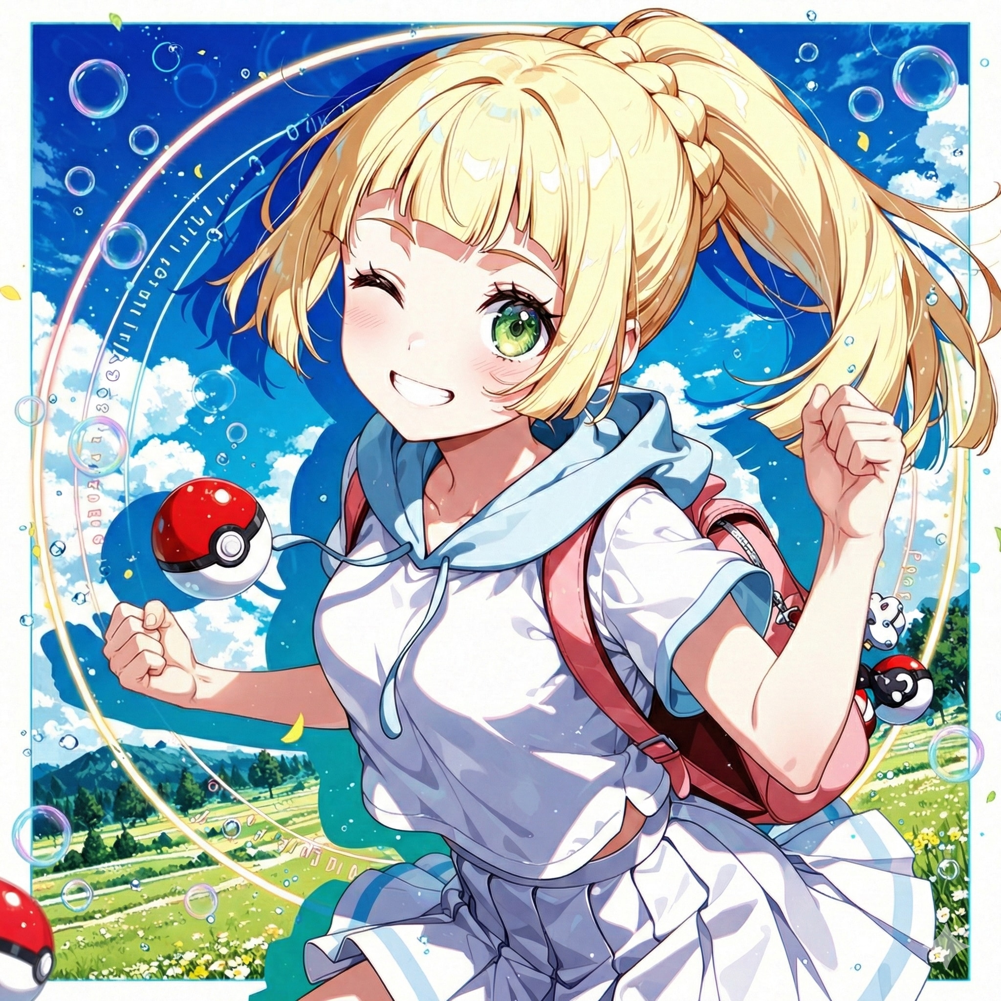 リーリエちゃん〜💕☀️🌙 | の人気AIイラスト・グラビア