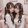 地雷系ちゃんのレズビアン004《眼鏡っ娘SeaArt》 5枚目