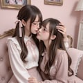 地雷系ちゃんのレズビアン004《眼鏡っ娘SeaArt》 12枚目