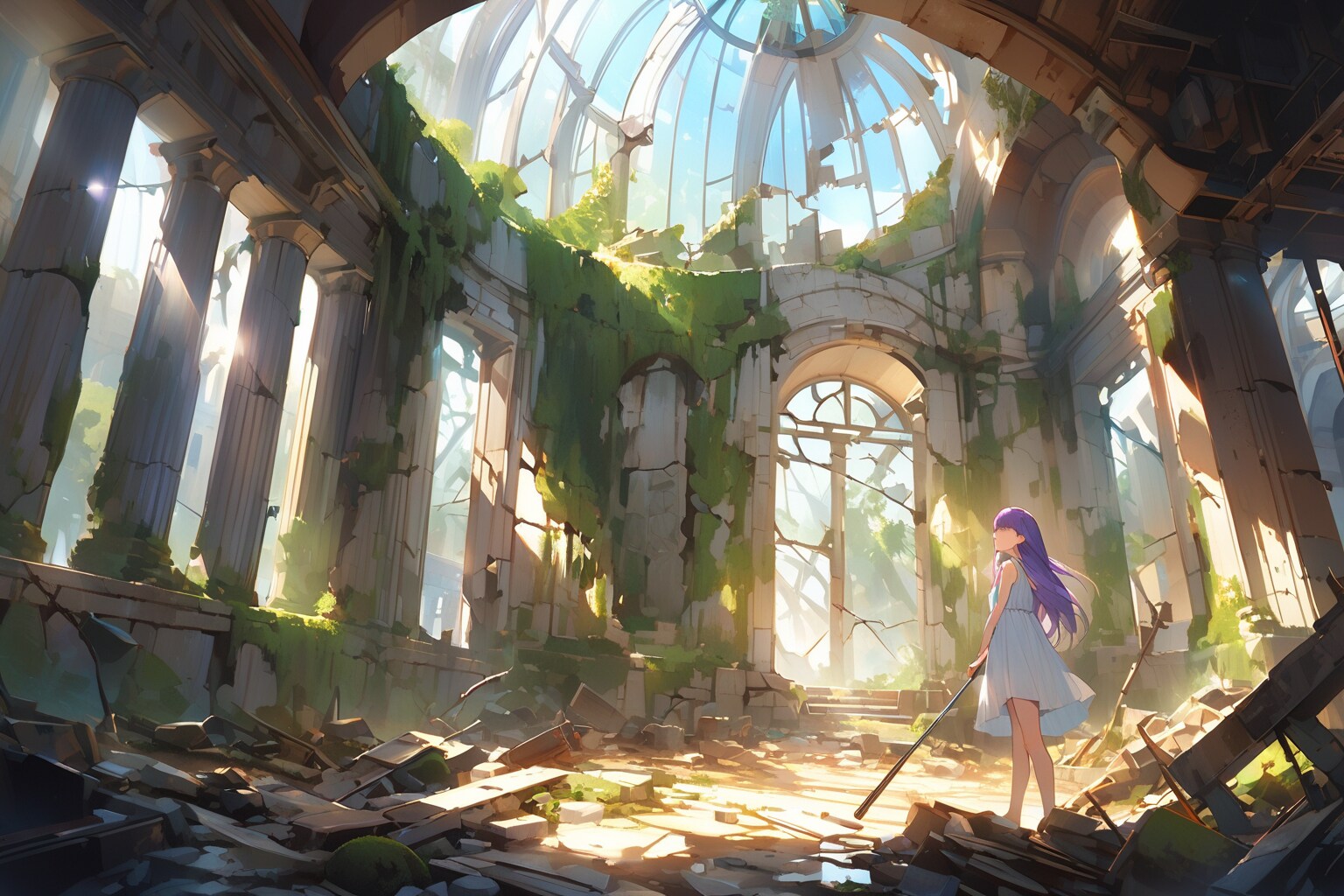 The DOME：it must be a religious place of worship of the Dragon | の人気AIイラスト・グラビア