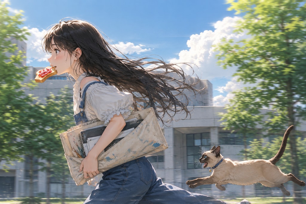 波夷羅ねずは、その朝、走った。