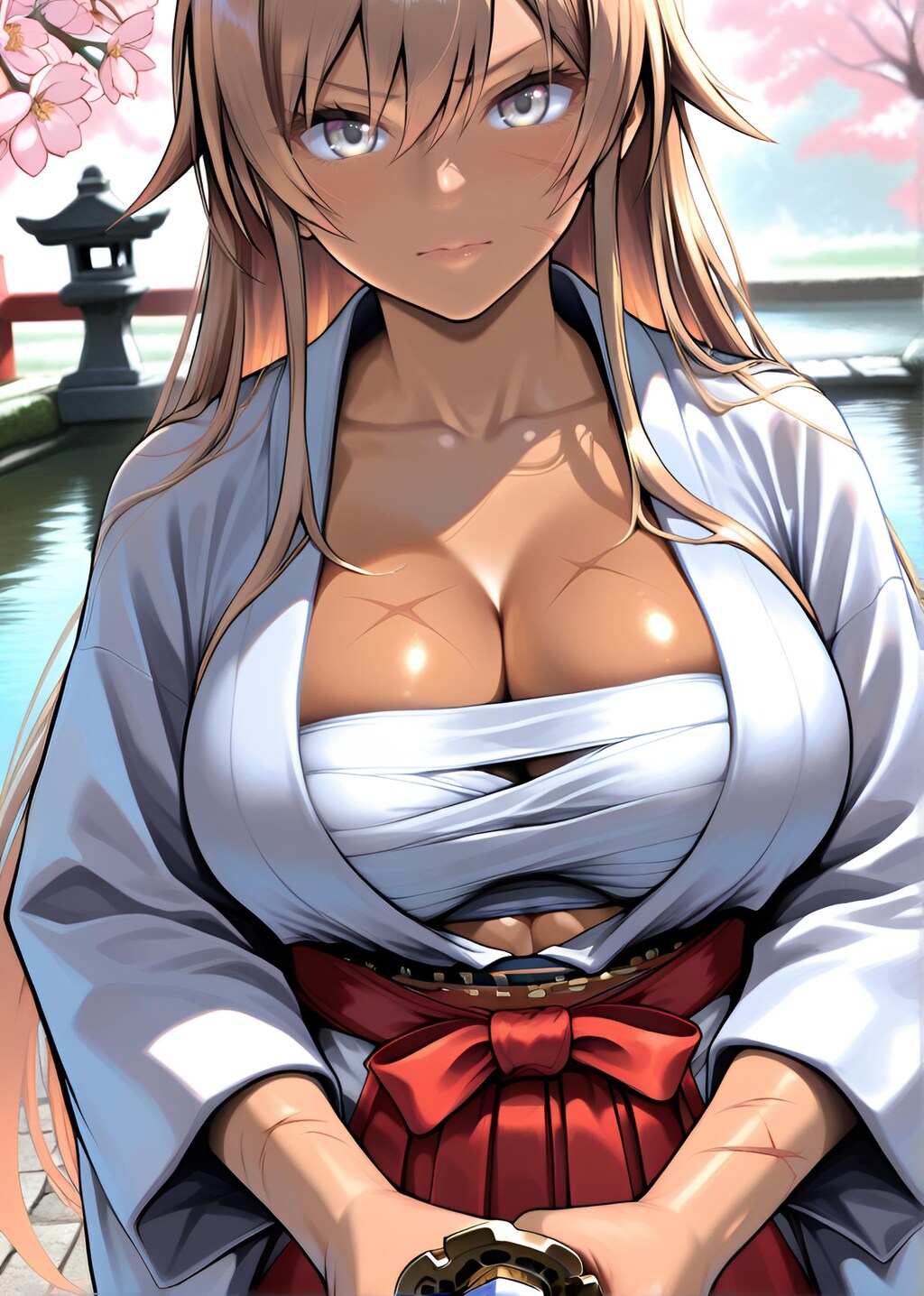 堀田成美（HottaNarumi）刀剣　帯刀
