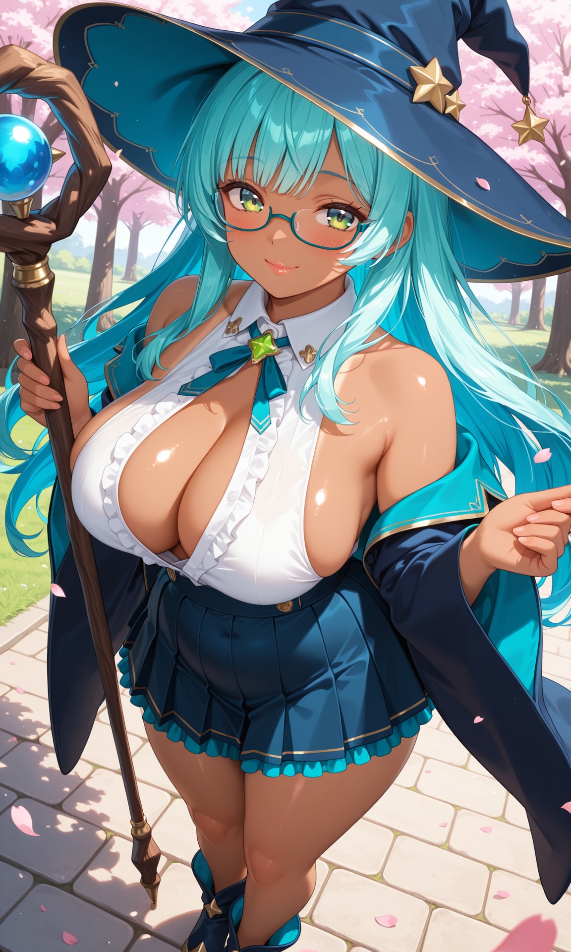 水魔女と桜③