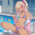 ビキニが隠せない夏 2枚目