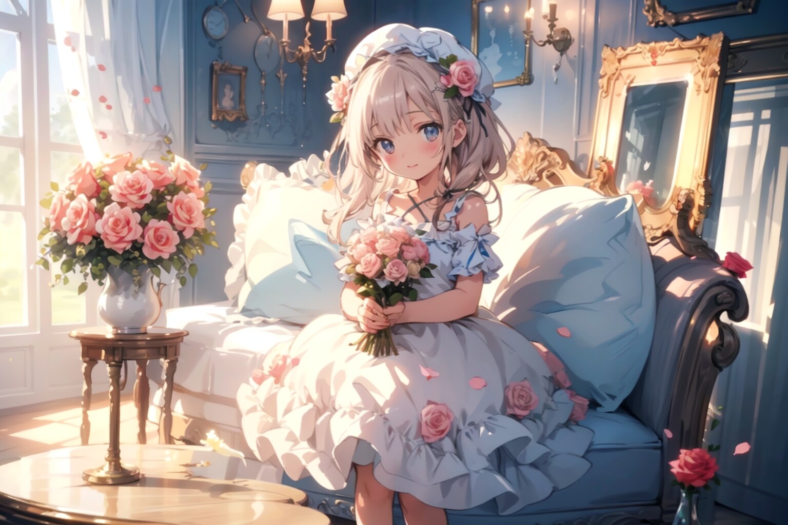 花束をあなたのために、捨てそうになった夢を束ねて。