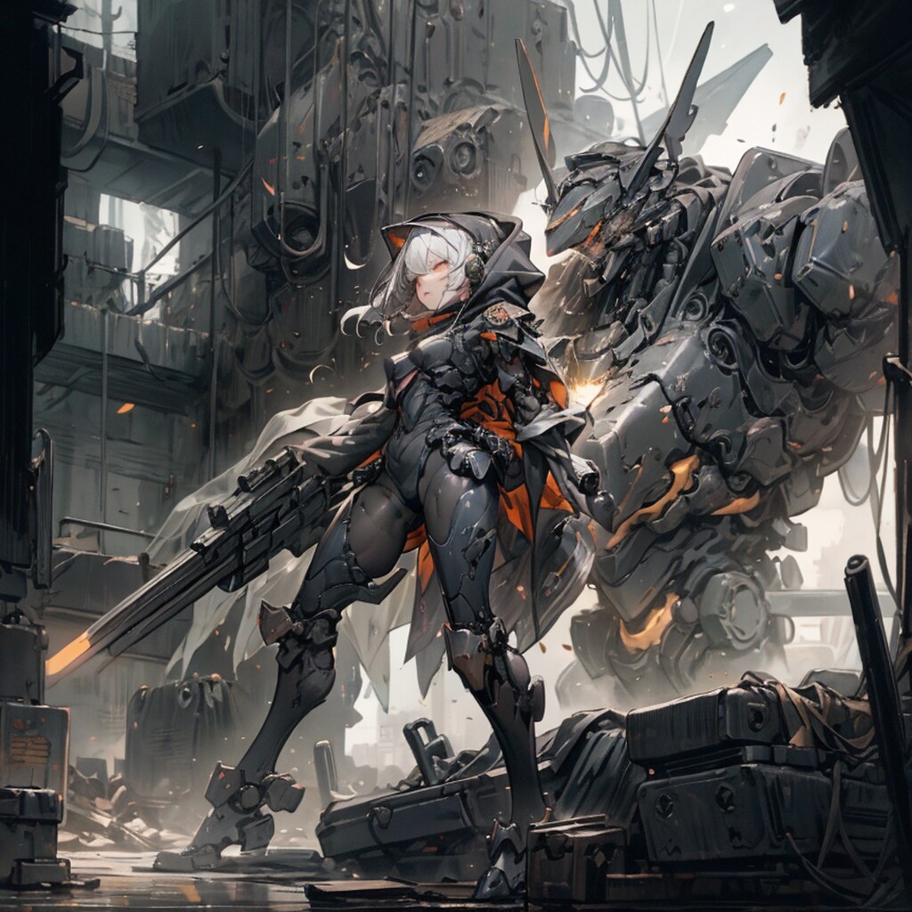 Girl and Robot291 | の人気AIイラスト・グラビア