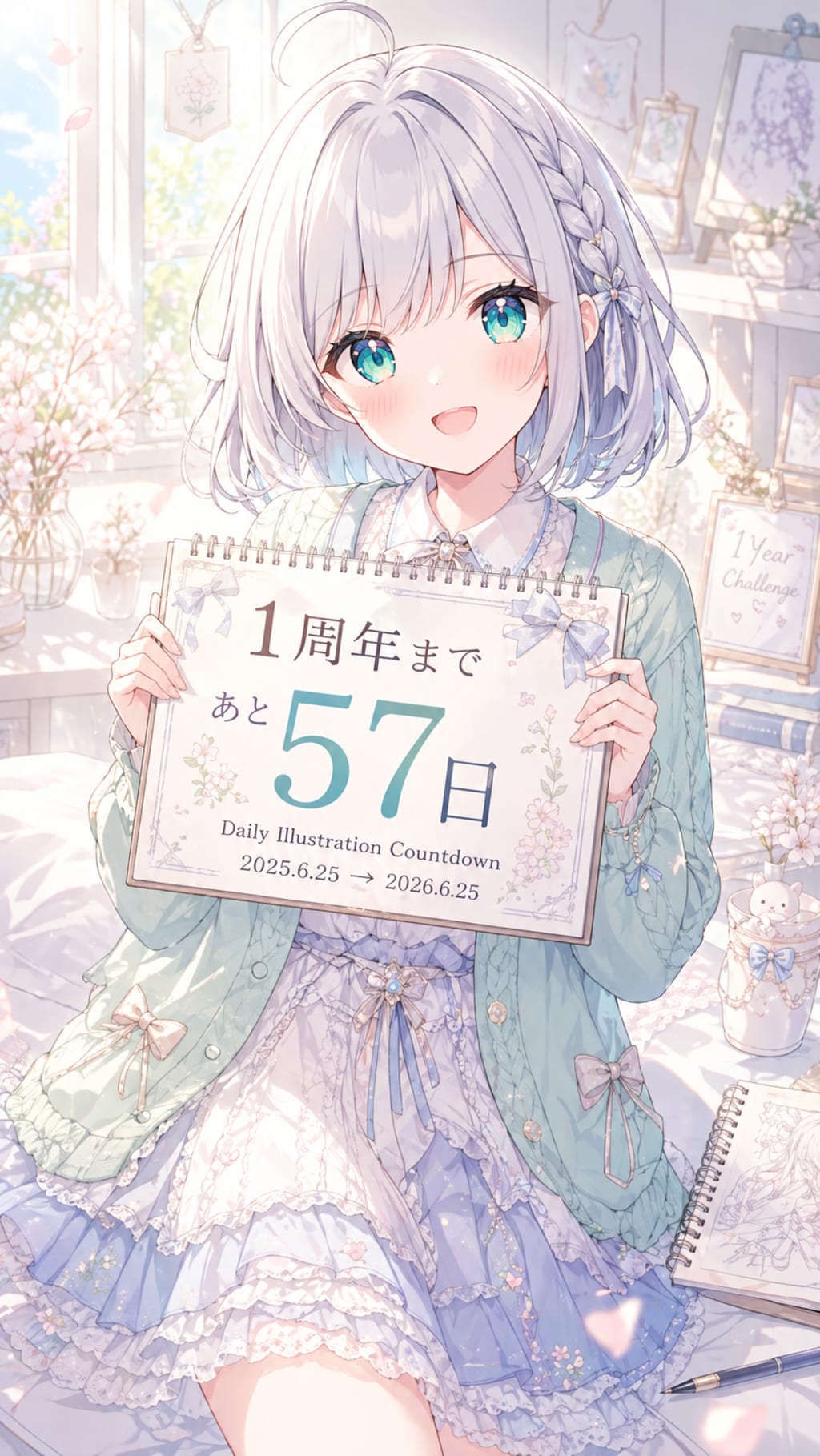 デイリーイラストカウントダウン