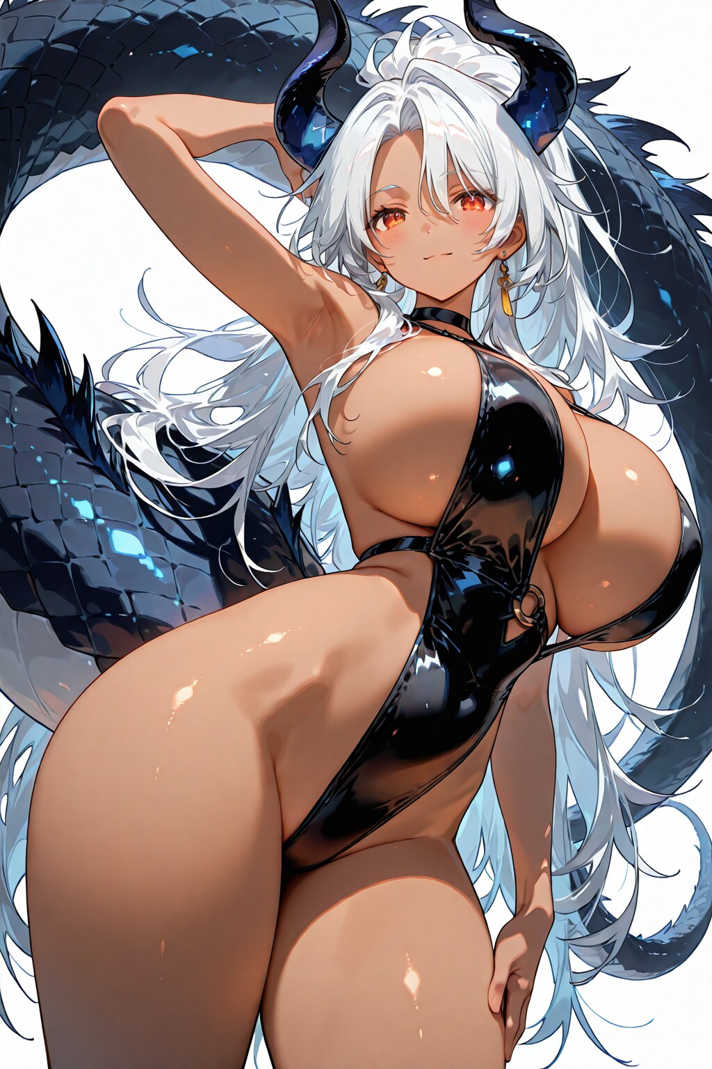 水着のドラゴン