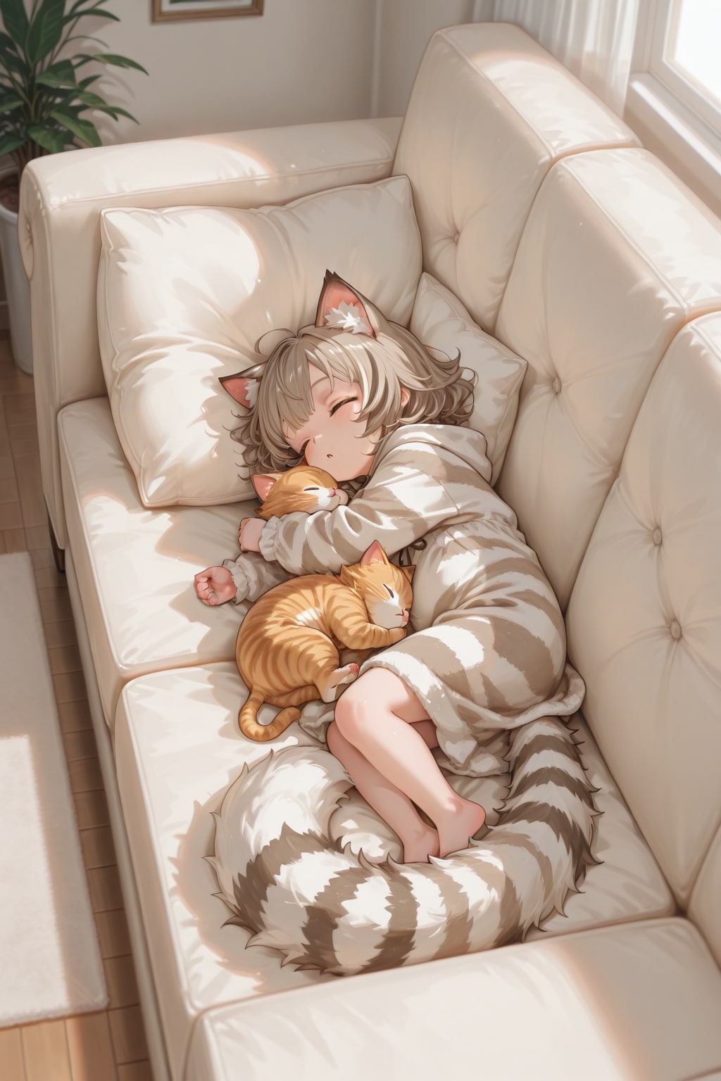 Sleeping cutie. | の人気AIイラスト・グラビア