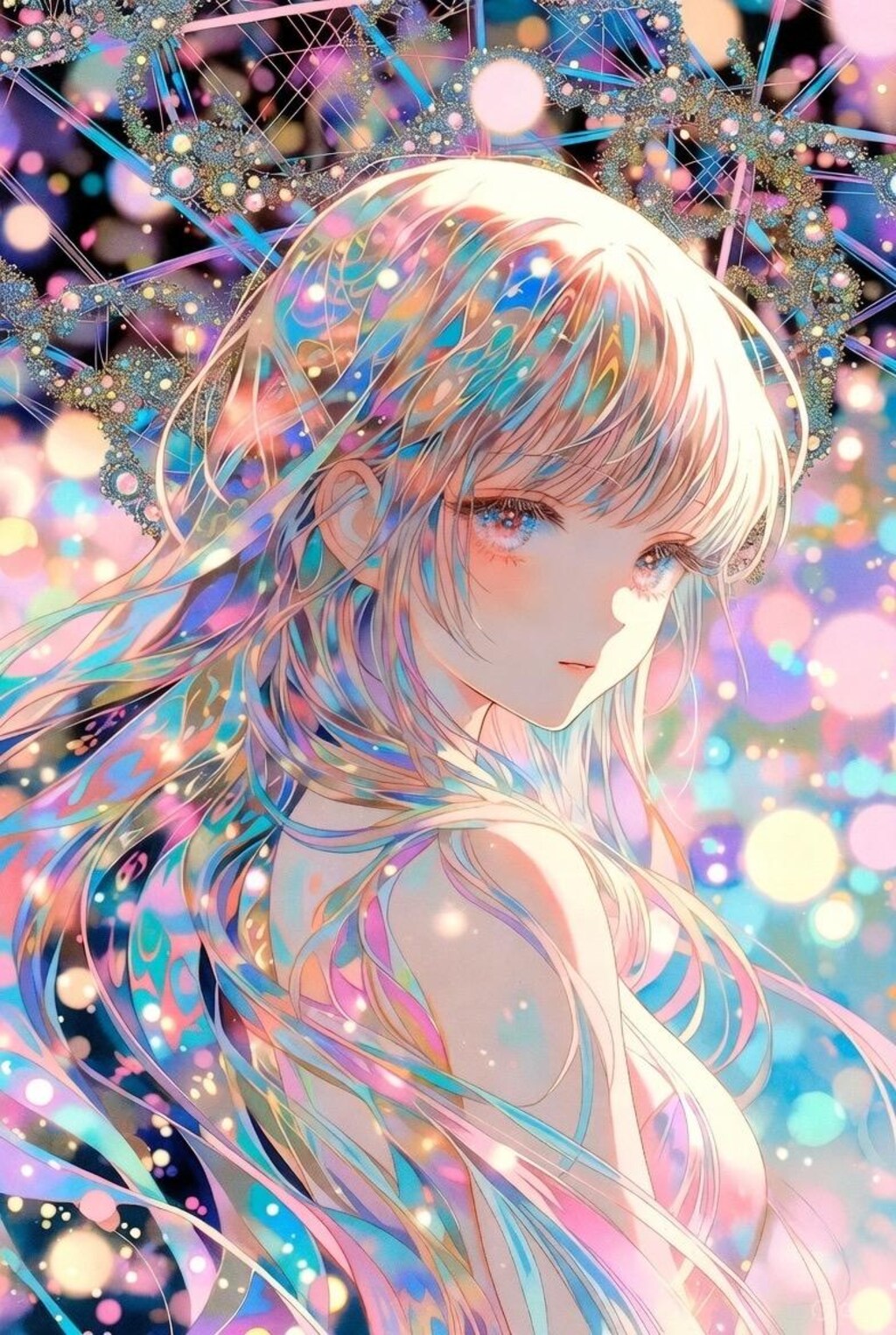 フラクタル世界の少女