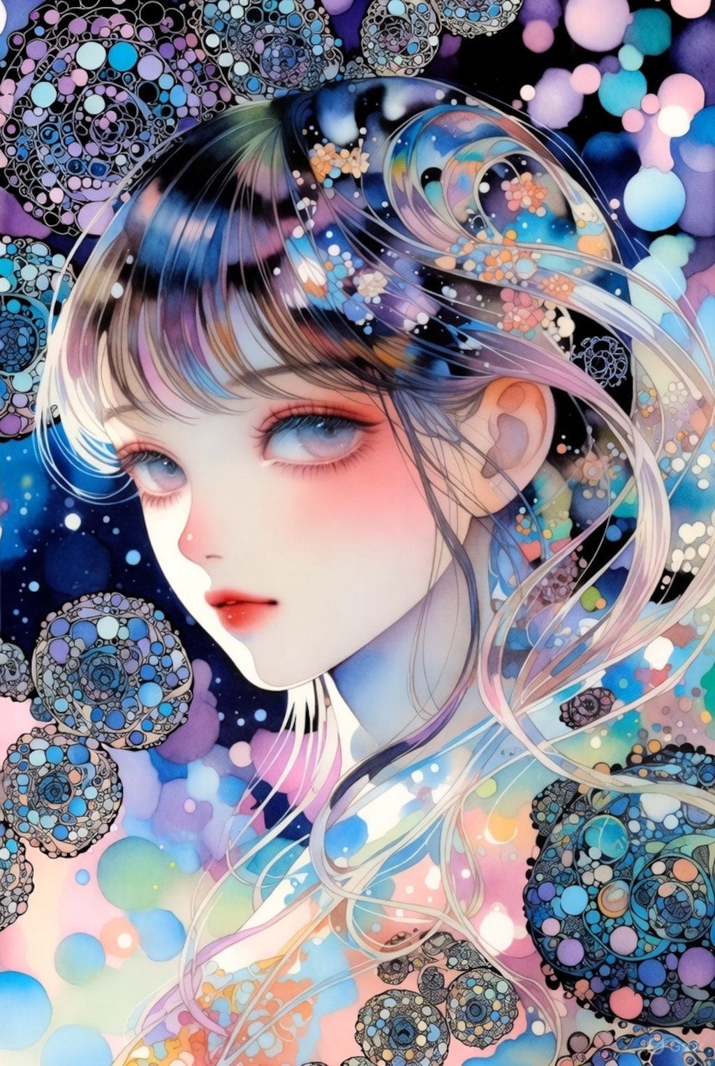 フラクタル世界の少女