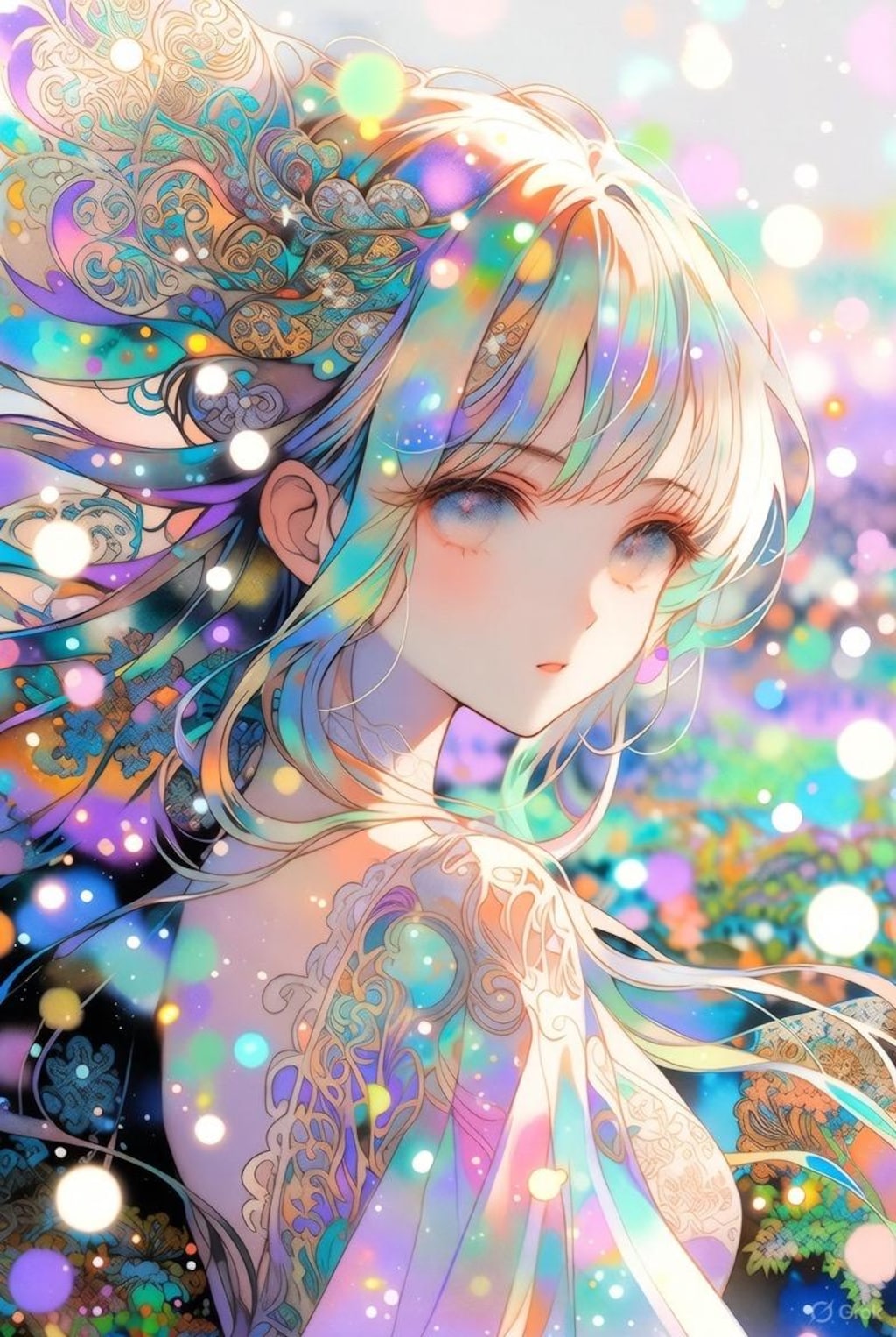 フラクタル世界の少女