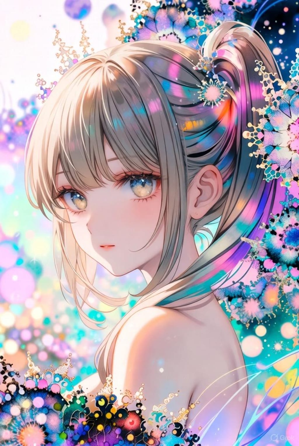 フラクタル世界の少女