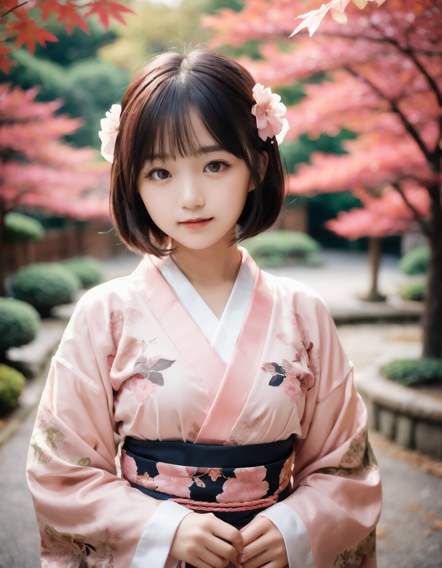 和装の彼女