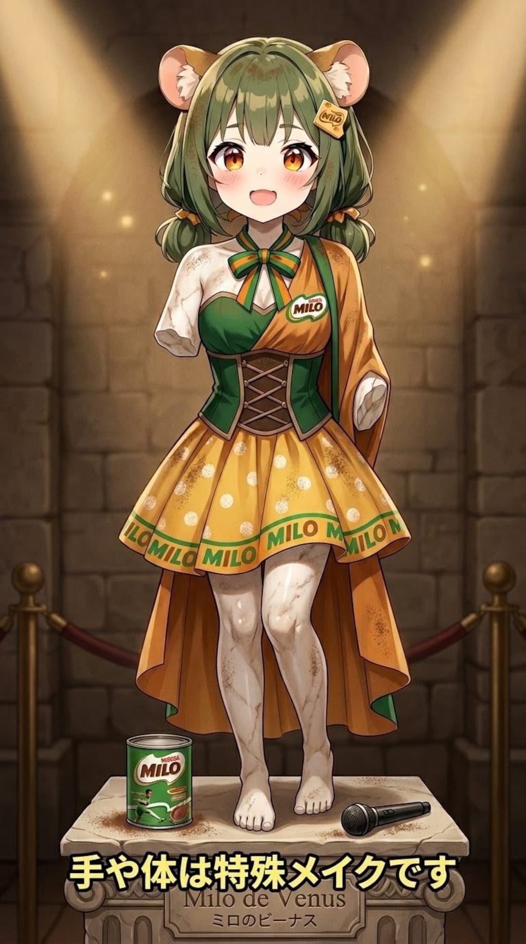 ミロ(さん)のヴィーナス(ヒスイちゃん)