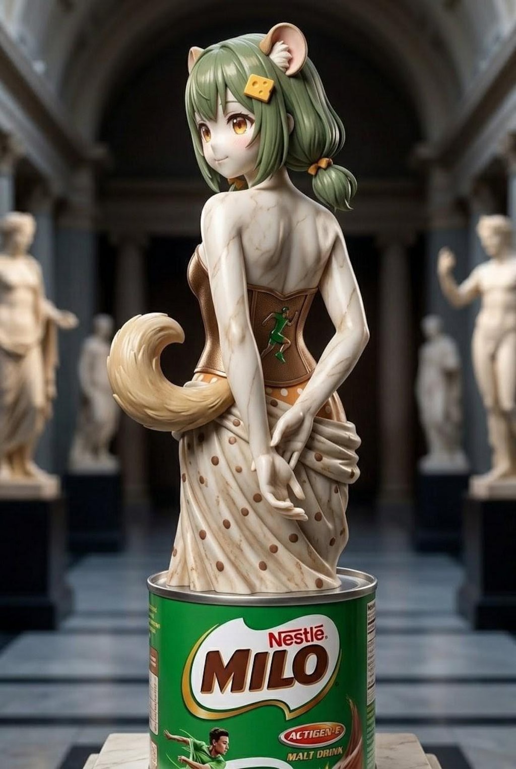 ミロ(さん)のヴィーナス(ヒスイちゃん)