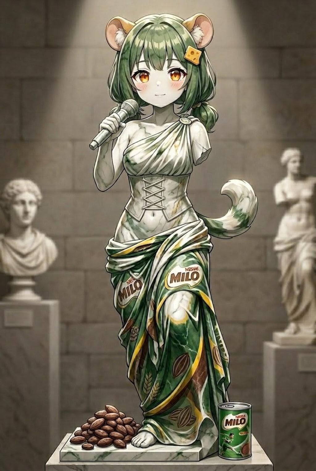 ミロ(さん)のヴィーナス(ヒスイちゃん)