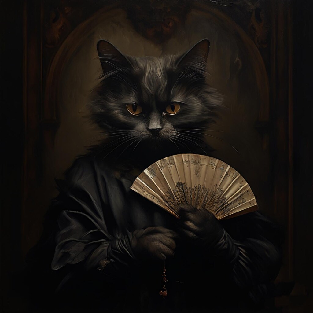 『扇子探偵 九論猫(くろねこ)』