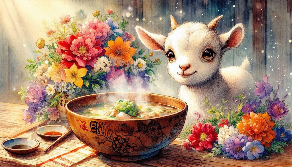 ヤギ汁食べる？