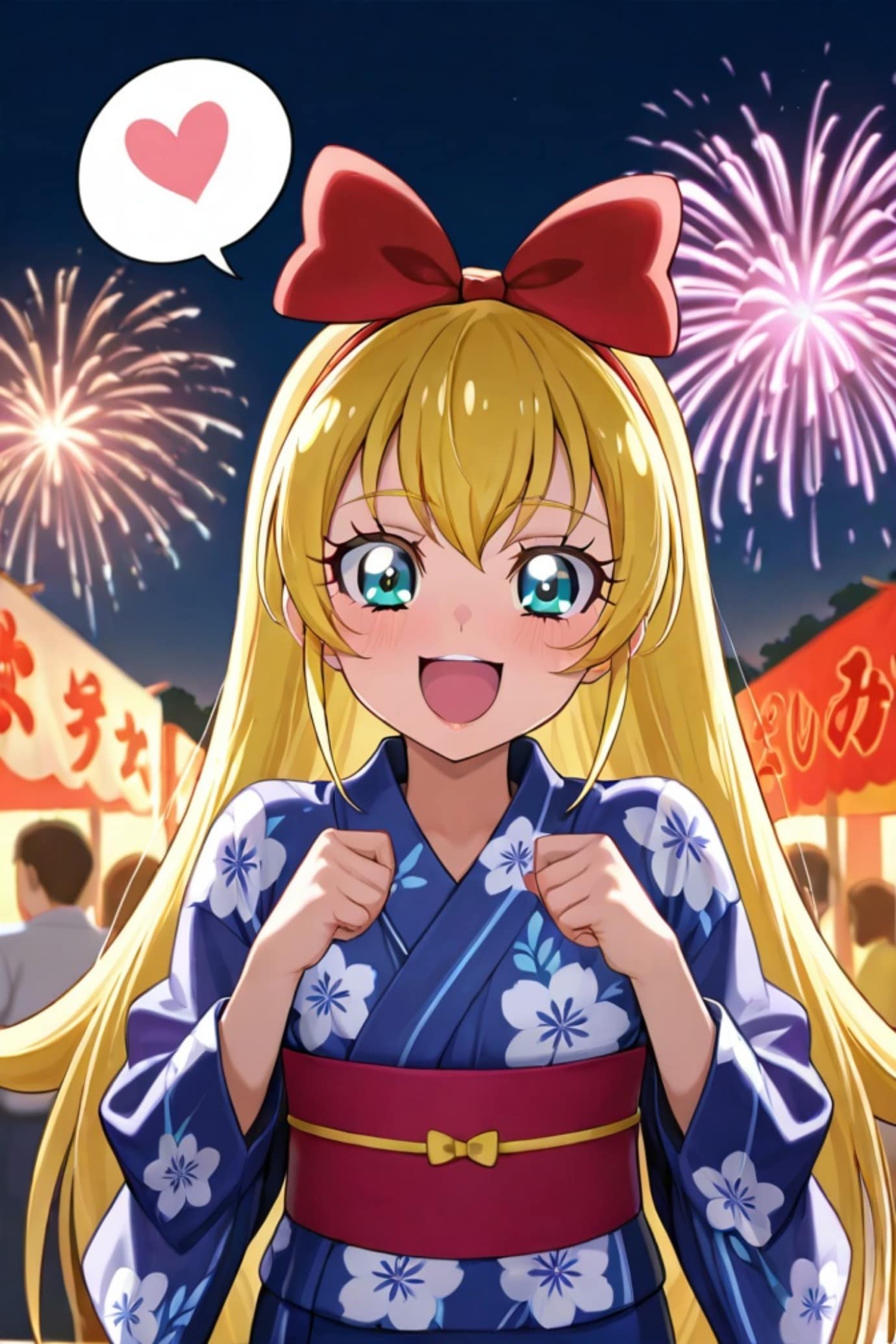 レジーナと夏祭り
