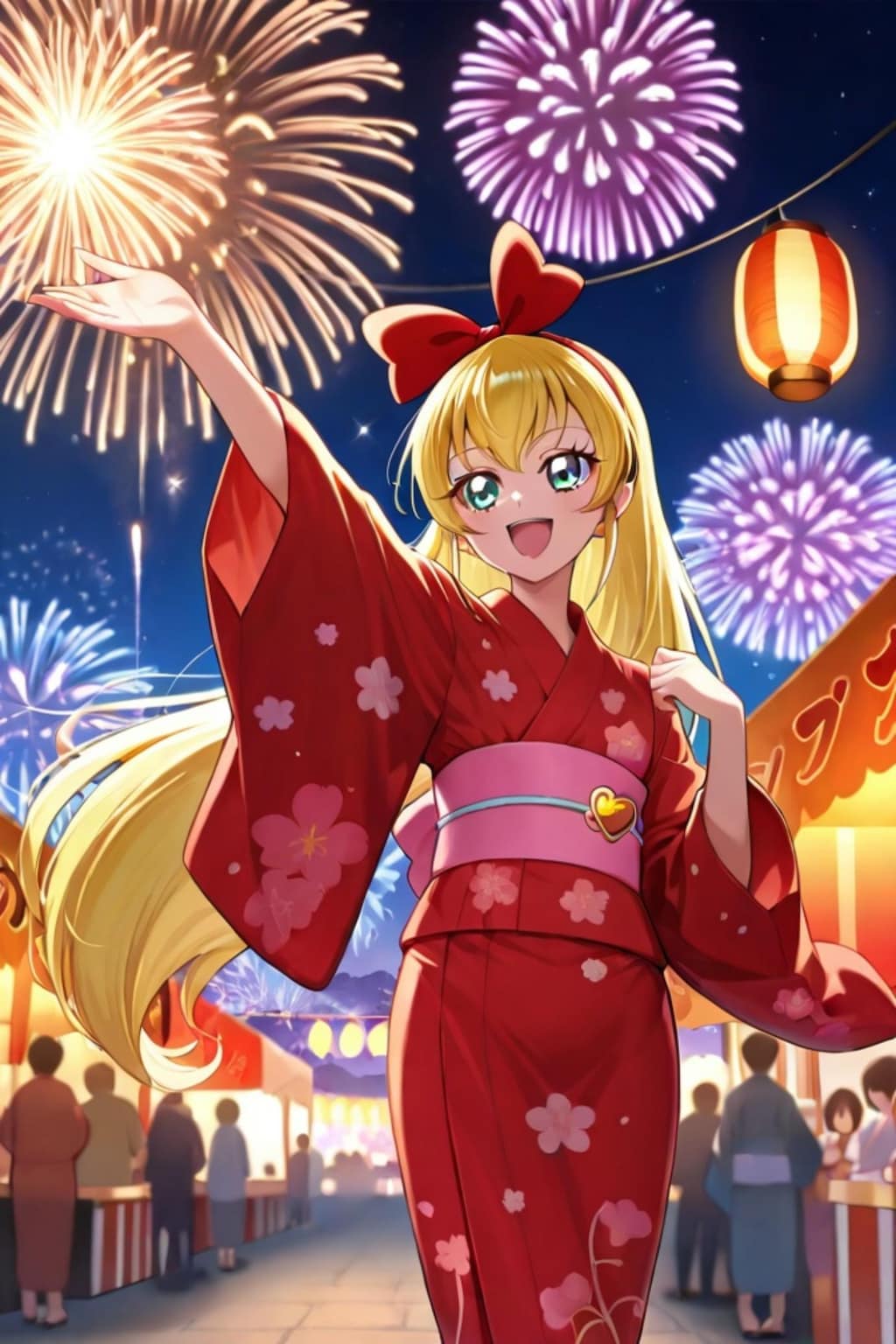 レジーナと夏祭り