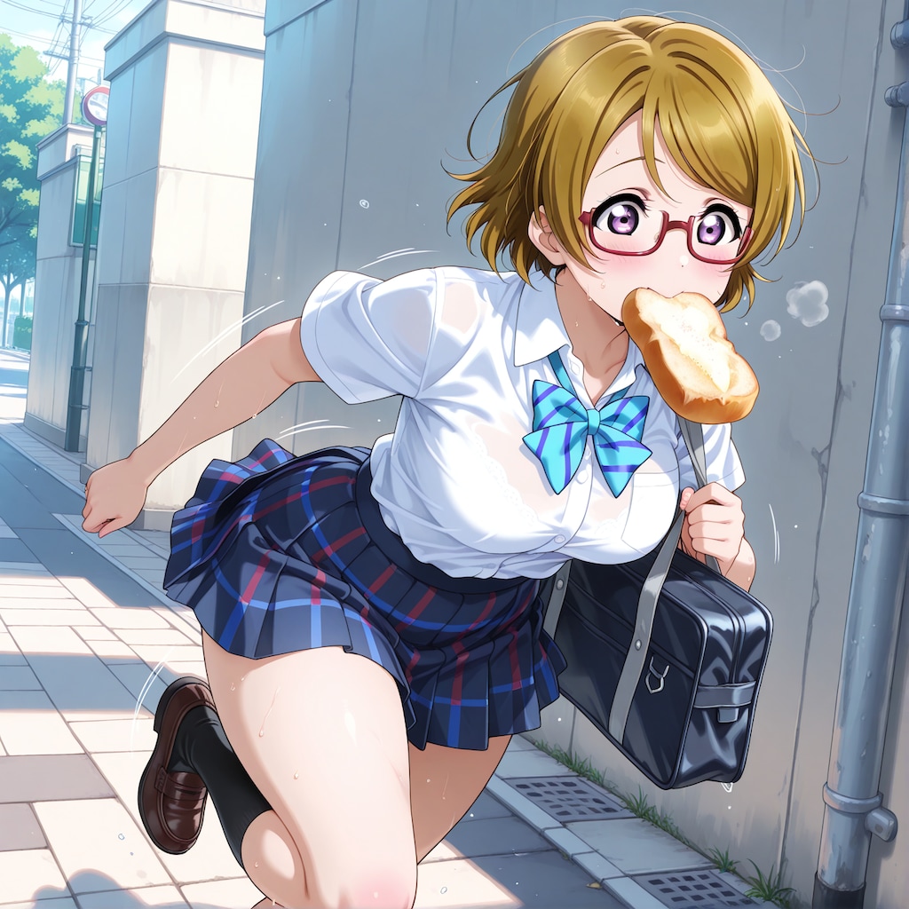 遅っ・・・遅刻するぅ（慌）！！