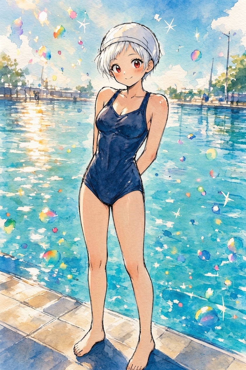 school swim suit