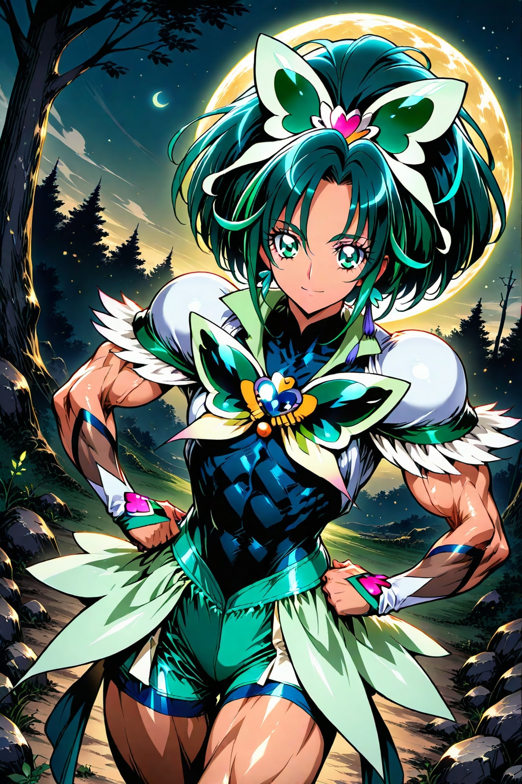 muscular mint | の人気AIイラスト・グラビア