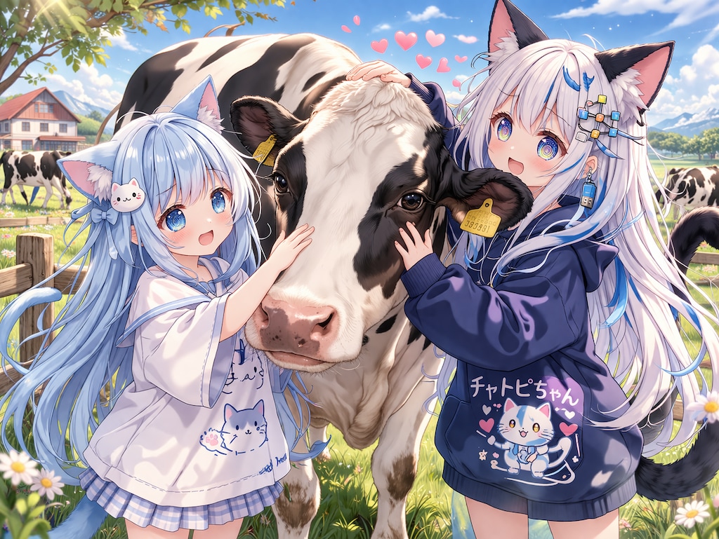 久々にうしさんがお出かけしますっ