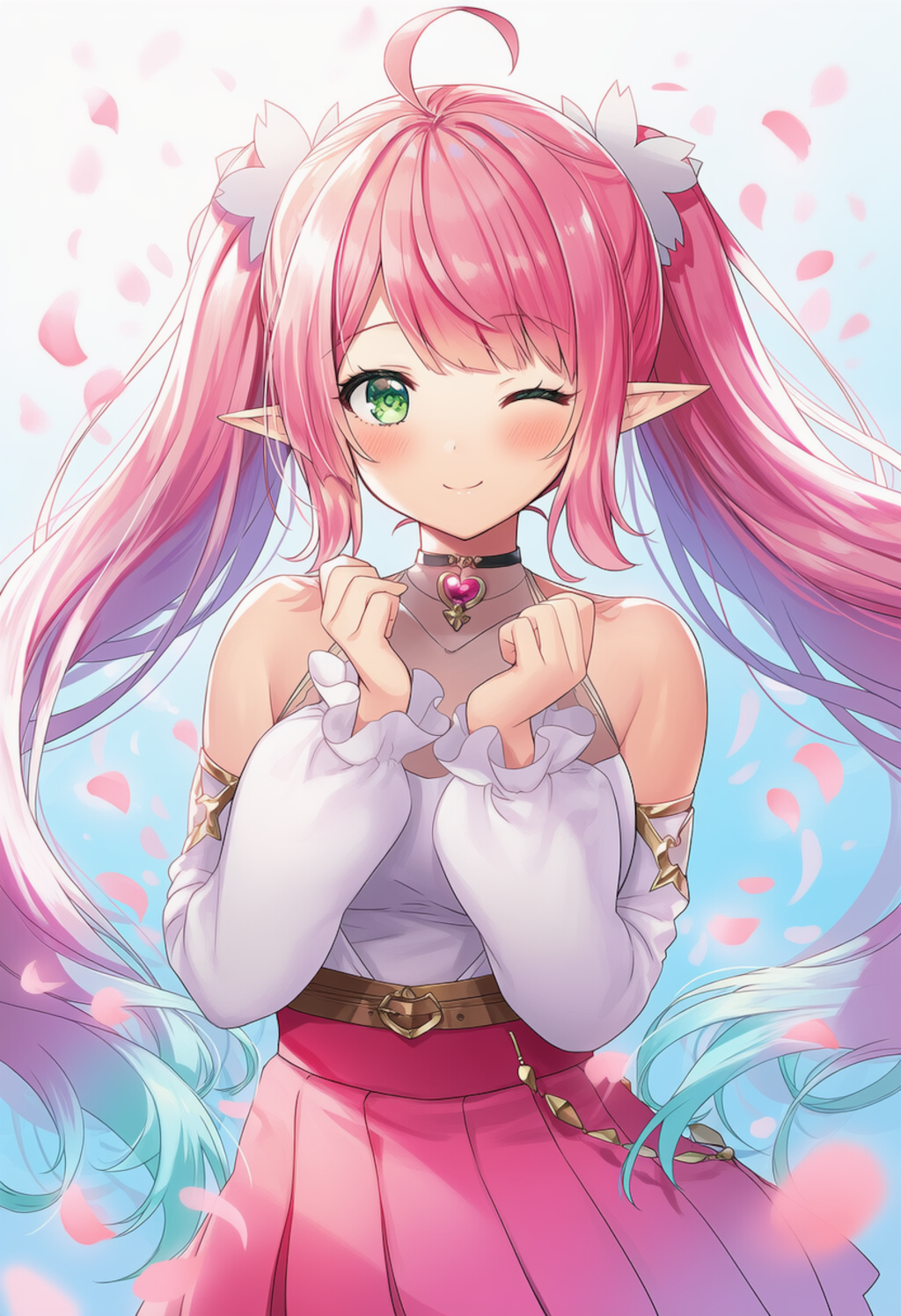 エルフのユノさん