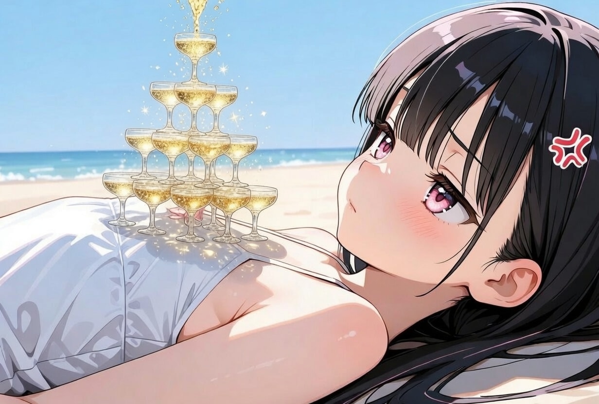 シャンパンタワー