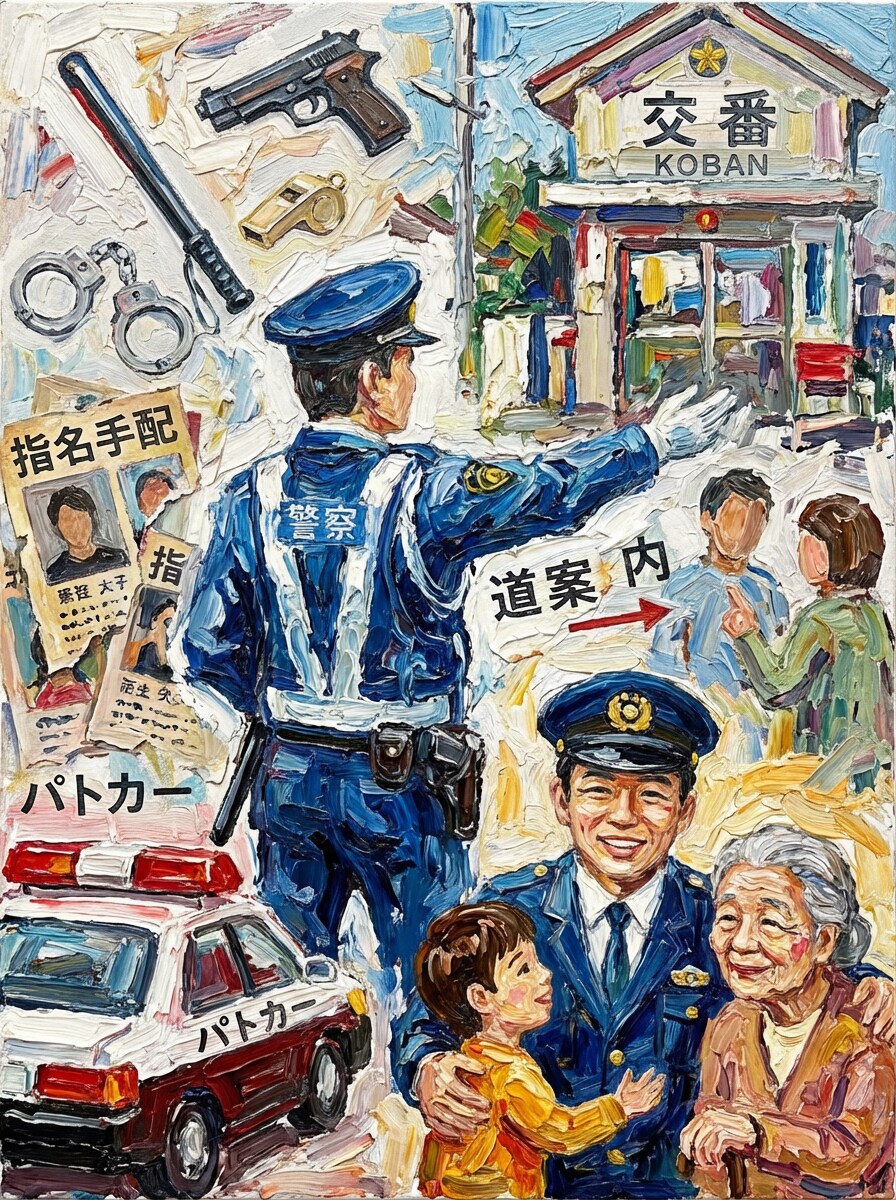 警察イメージポスター(Nanobanana) | の人気AIイラスト・グラビア