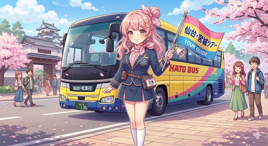 バスガイドちゃん | の人気AIイラスト・グラビア