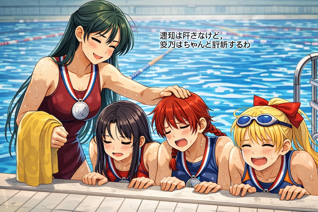 マスターズチーム火野神社水泳部結成!!18