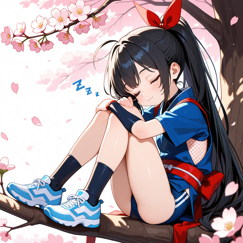 春の日差しが心地いいでござるよ・・・・ｚｚｚ。