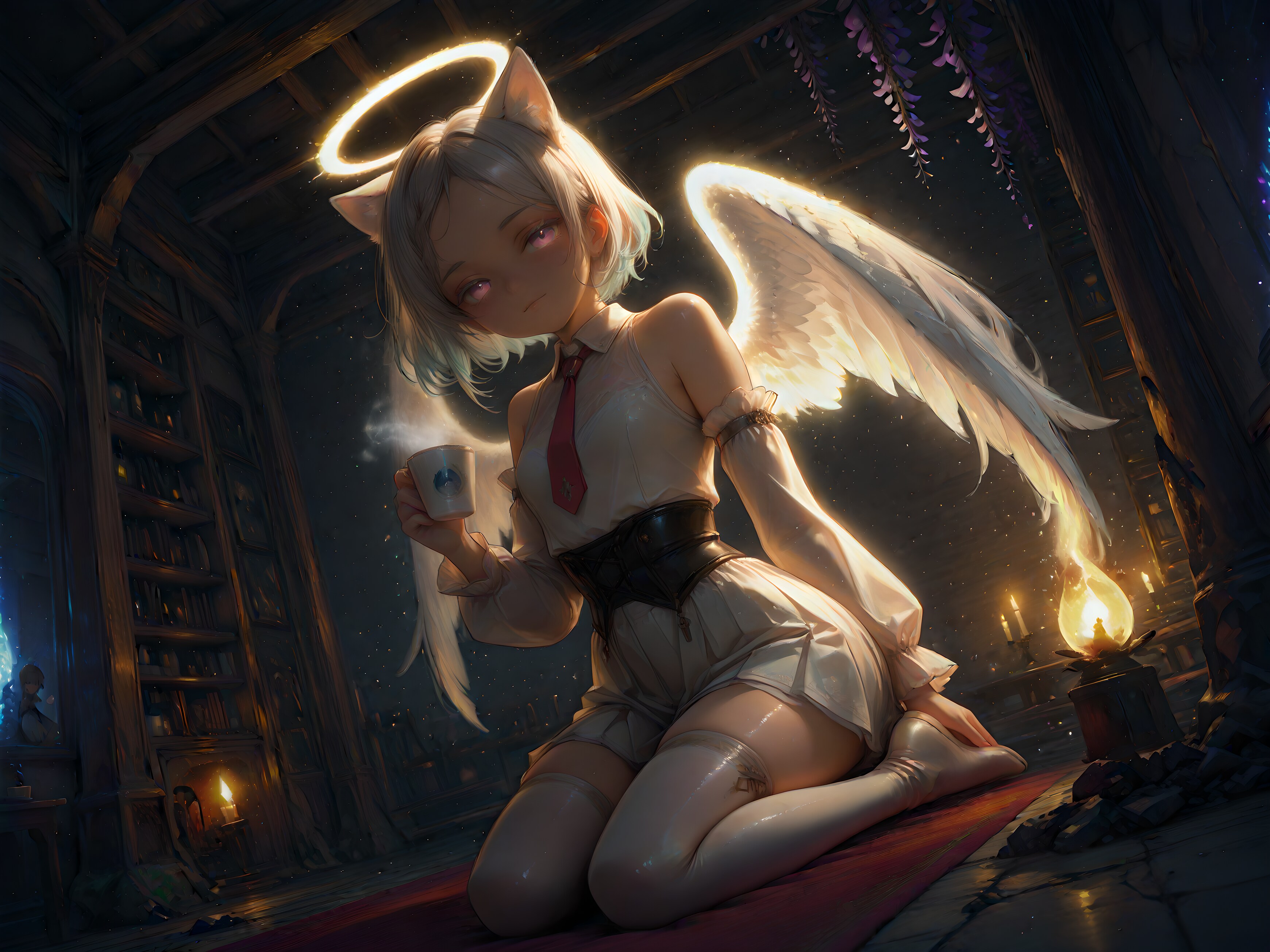 猫耳天使１３５ | の人気AIイラスト・グラビア