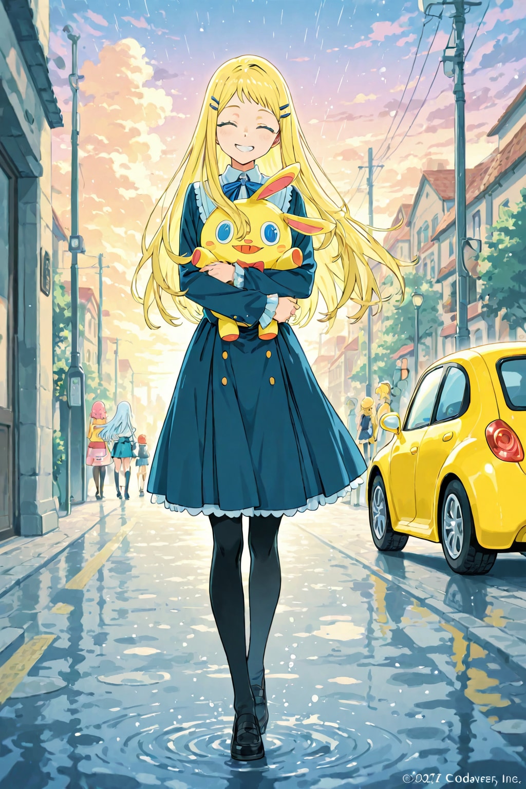 ぬいぐるみと女の子