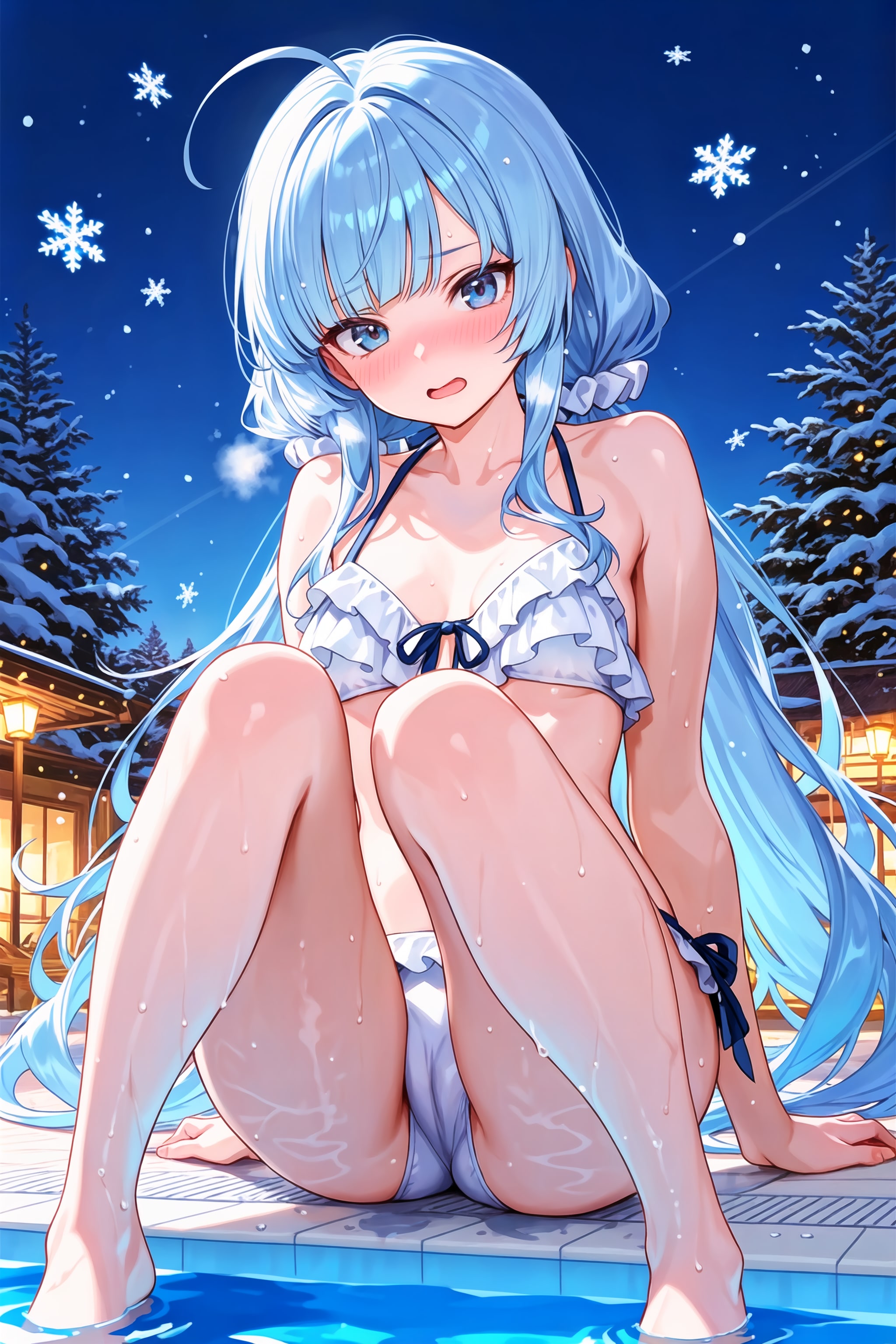 雪水着