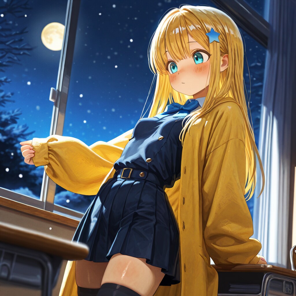 夜の教室から
