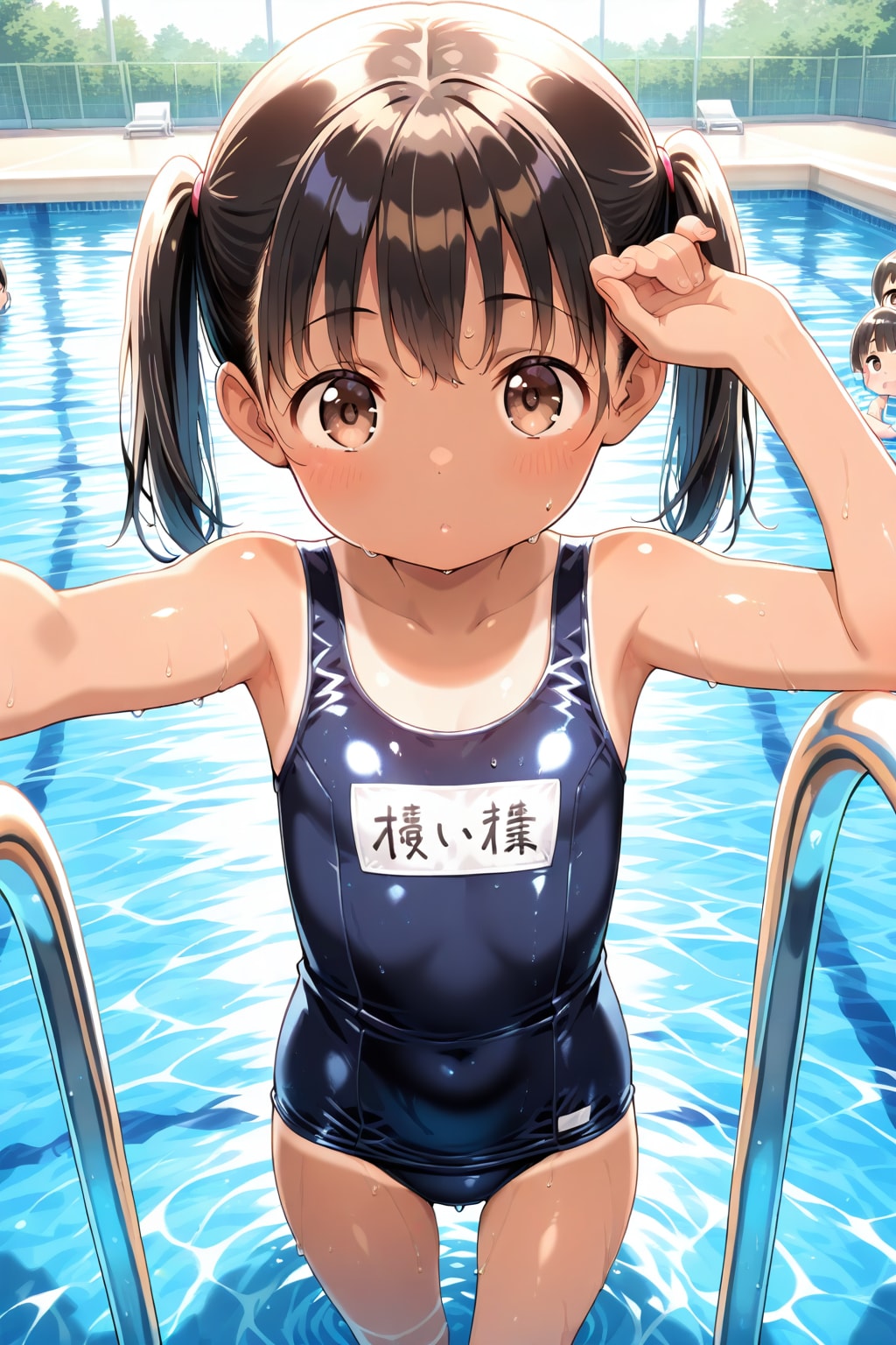 スク水美少女