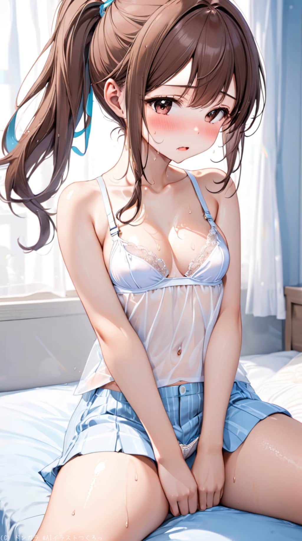 ポニテとツルまん