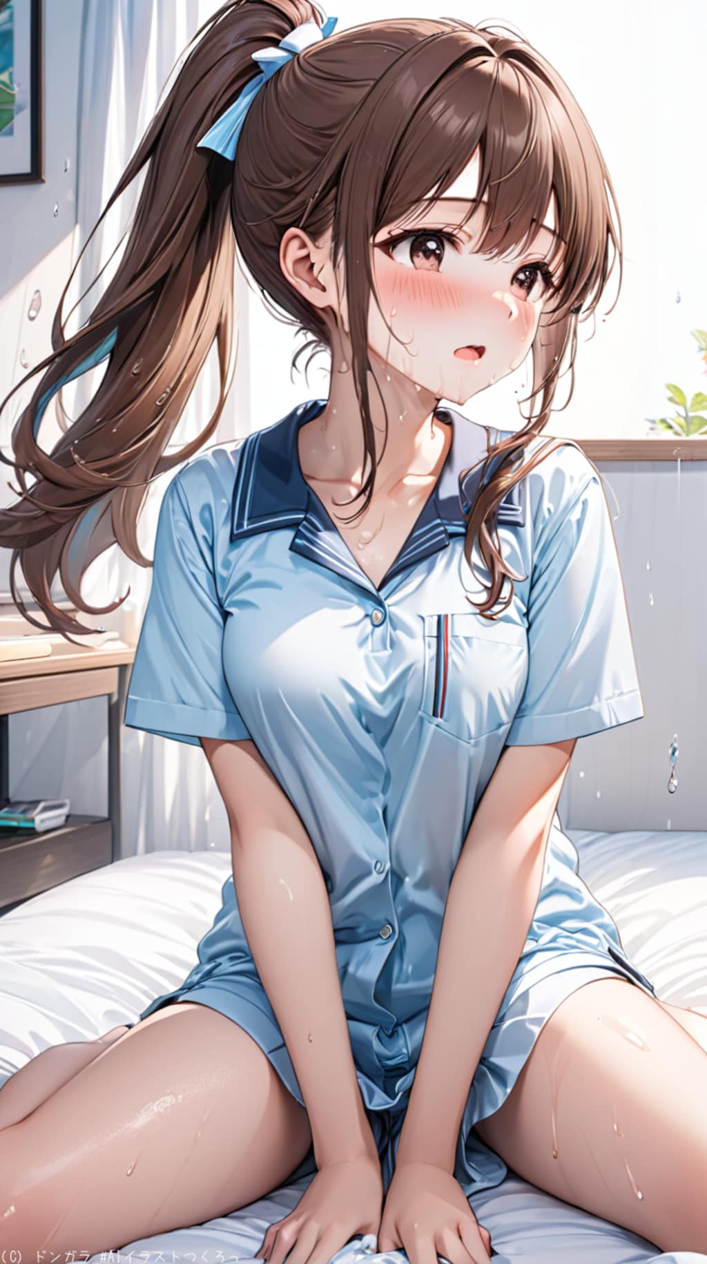 ポニテとツルまん