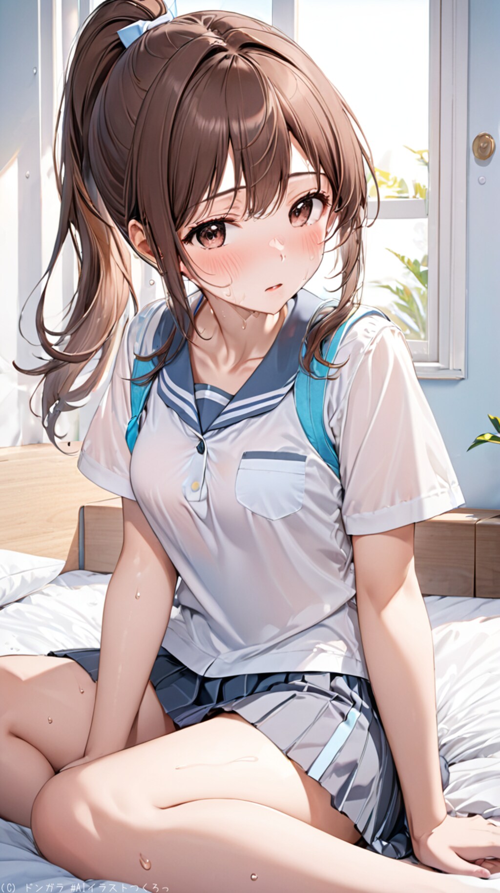 ポニテとツルまん