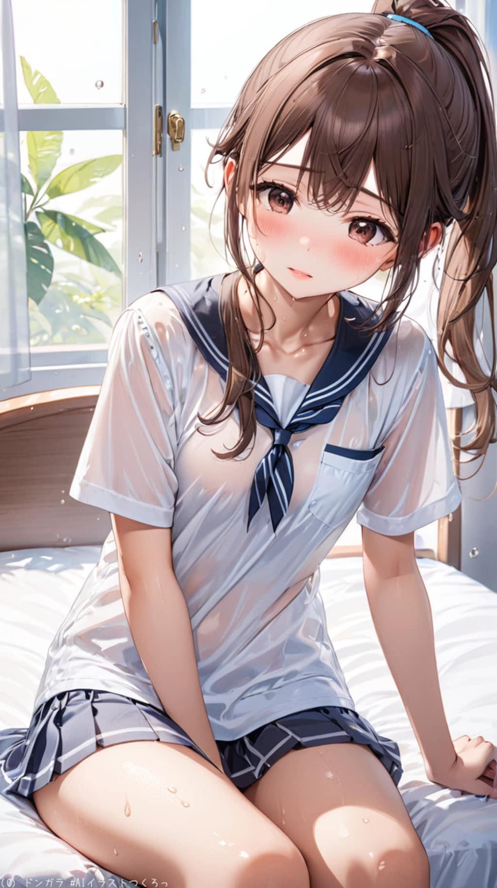 ポニテとツルまん