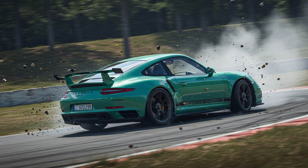 プロンプト借りて再現シリーズ　ポルシェ編