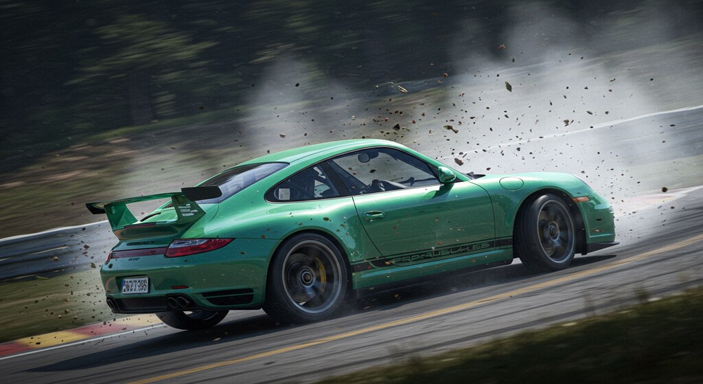 プロンプト借りて再現シリーズ　ポルシェ編