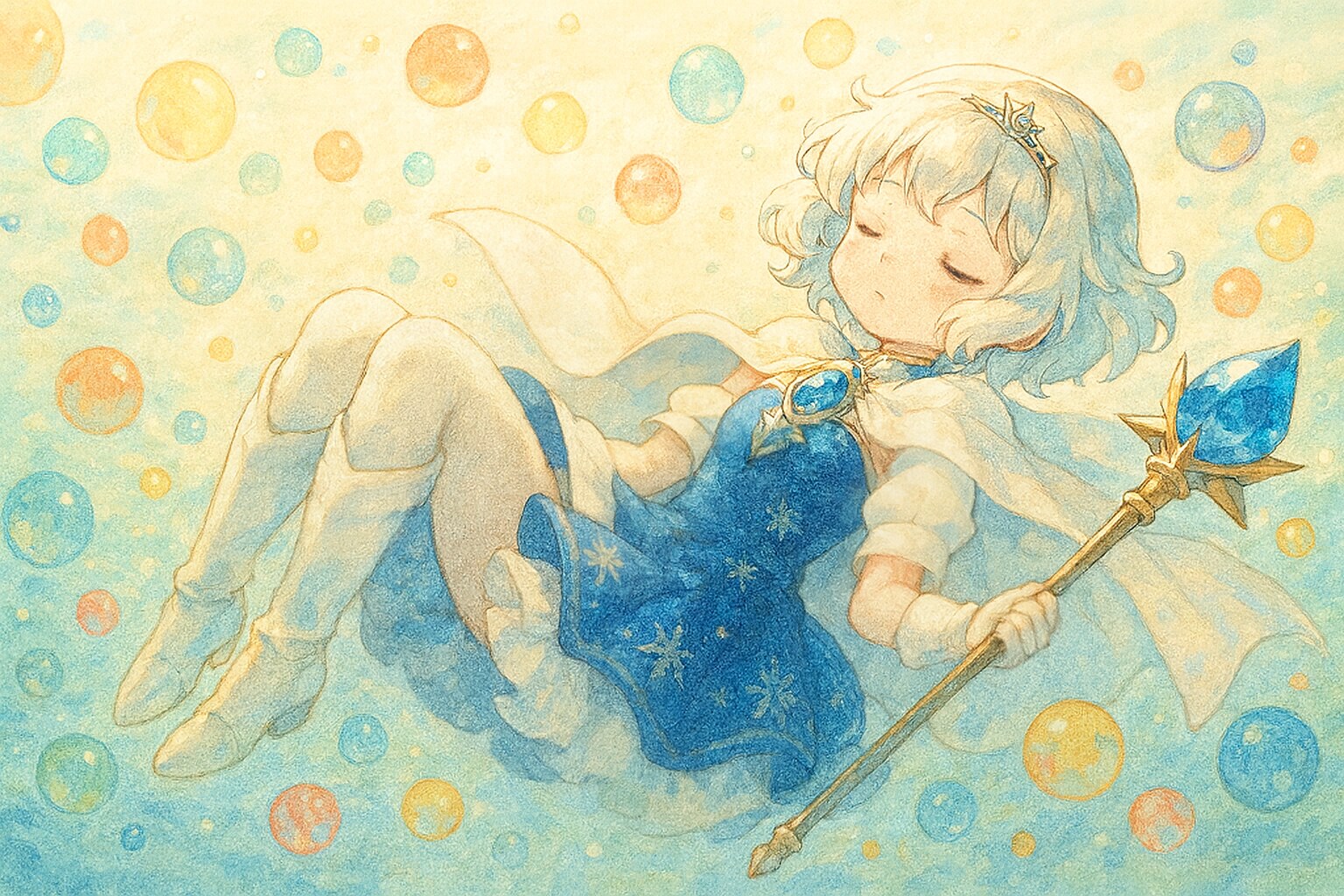 夢と光にたゆたって | の人気AIイラスト・グラビア