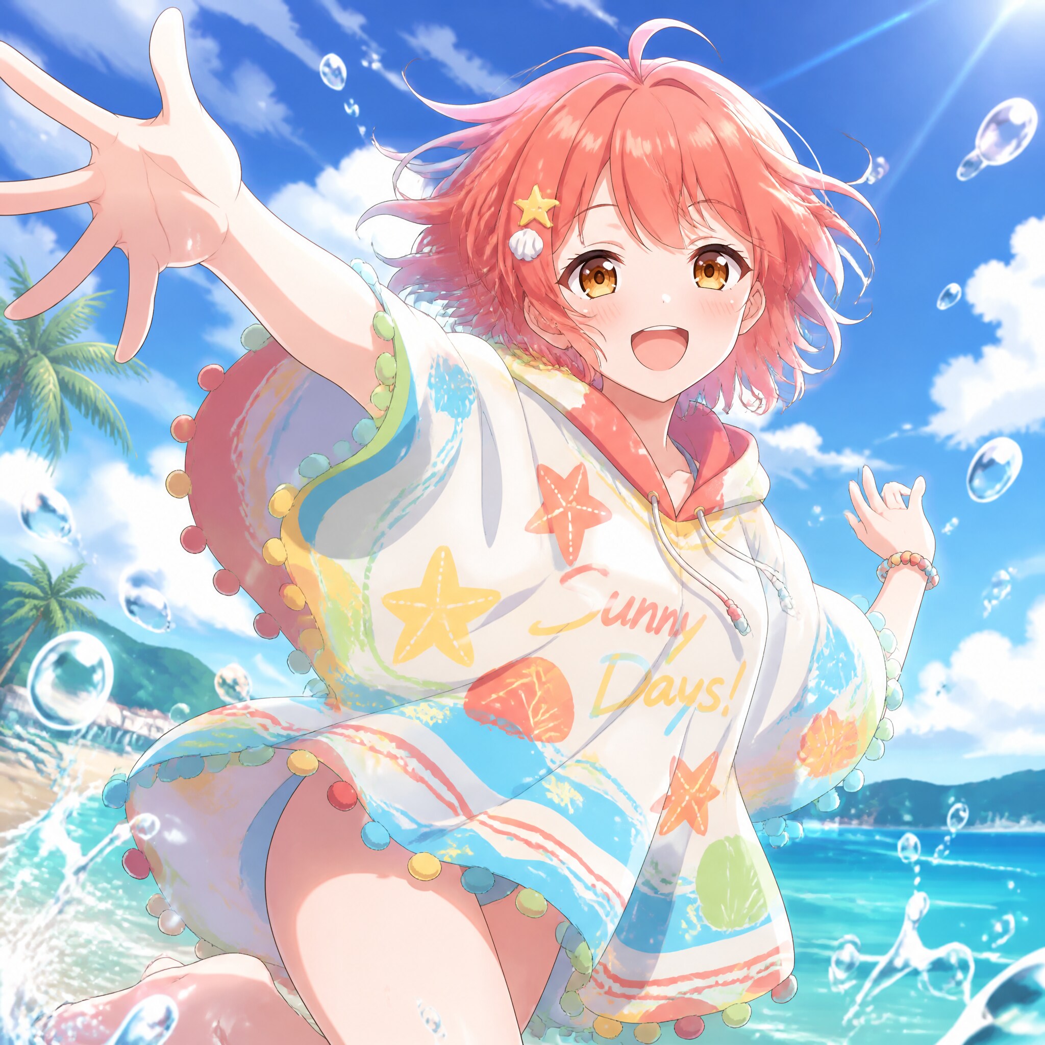 タオルポンチョ（１）秋津七海　GPTimages2.0