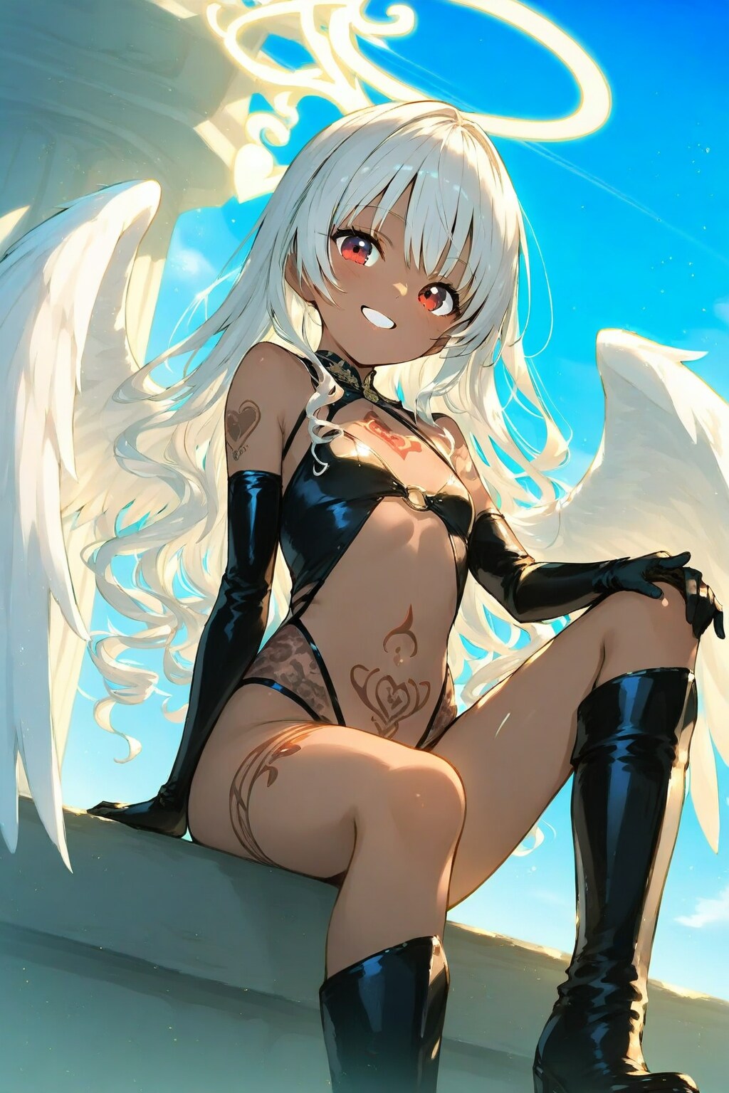 堕楽に誘う小さな堕天使