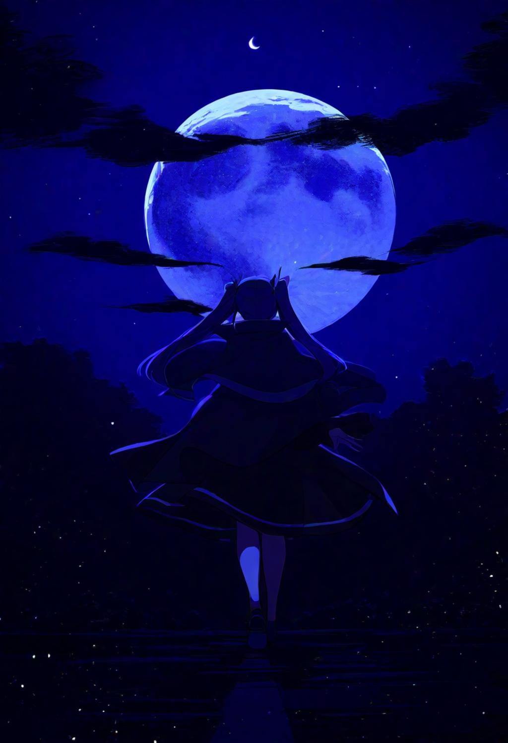 月に思いを、月に願いを